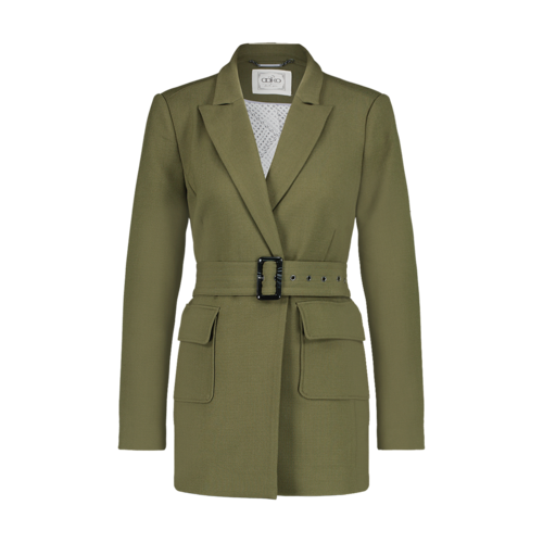 Aaiko Aaiko blazer Larise Wo 577 dark olijf Aaiko Aaiko blazer Larise Wo 577 dark olijf