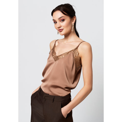 Rut&Circle Rut&Circle Tina singlet Noos-03 dark beige Rut&Circle Rut&Circle Tina singlet Noos-03 dark beige