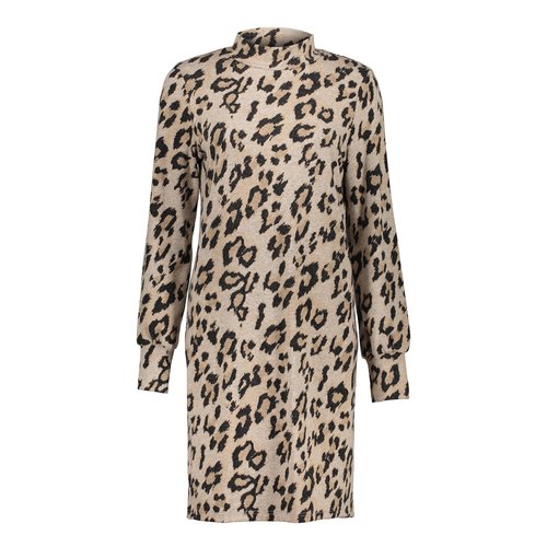 Geisha Dress soft leopart&turtle 07640-20 sand/black combi Geisha Dress soft leopart&turtle 07640-20 sand/black combi