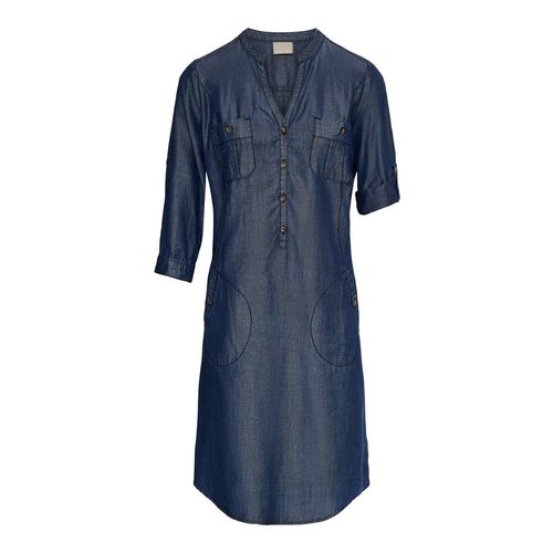 Dreamstar Dreamstar jurkje Rondy Z21 112 blue denim Dreamstar Dreamstar jurkje Rondy Z21 112 blue denim