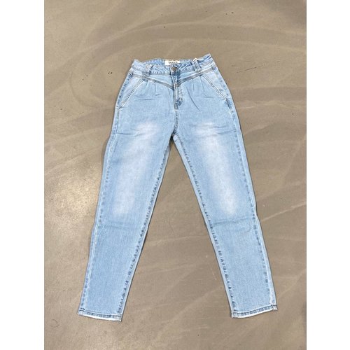 Queen Hearts skinny jeans high rise light blue Queen Hearts skinny jeans high rise light blue