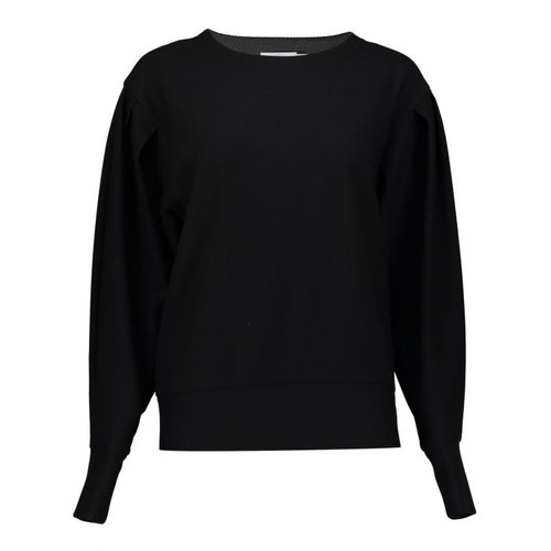 Geisha Geisha Sweat balloon sleeves 12541-21 black Geisha Geisha Sweat balloon sleeves 12541-21 black