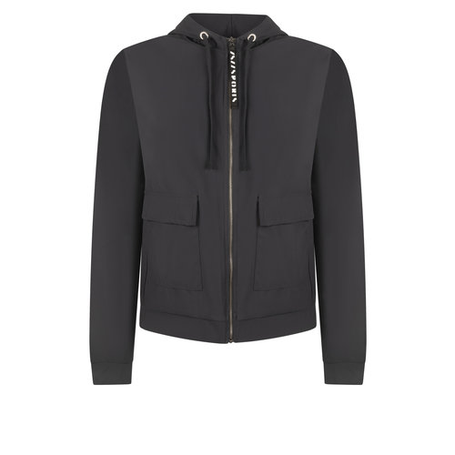 Zoso Zoso Hooded travel Jacket 215 Zoe black Zoso Zoso Hooded travel Jacket 215 Zoe black