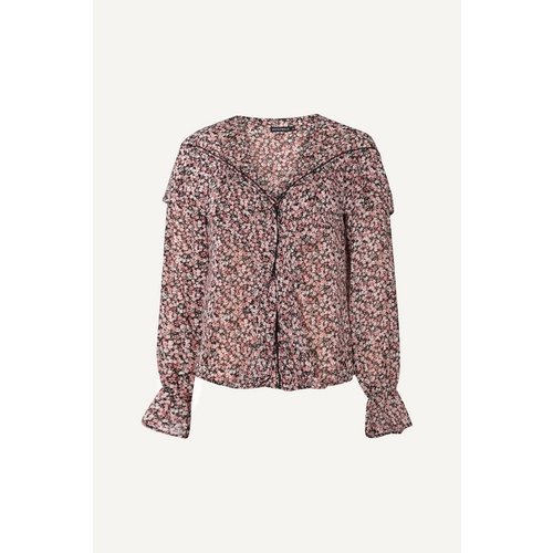 Rut&Circle Rut&Circle Blouse Nadine Pink Flower Rut&Circle Rut&Circle Blouse Nadine Pink Flower