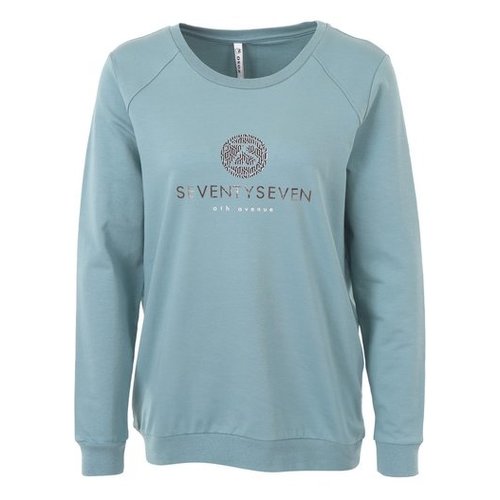 Zoso Zoso Sweater with print Renate 216 artic blue Zoso Zoso Sweater with print Renate 216 artic blue