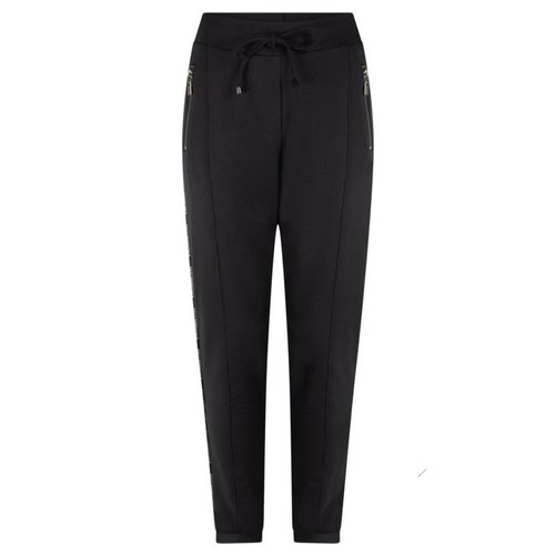 Zoso Zoso Sporty Pant with piping Suzy 216 navy Zoso Zoso Sporty Pant with piping Suzy 216 navy