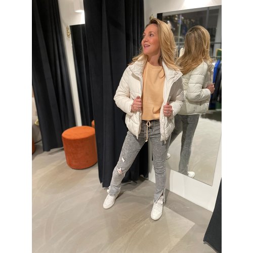 24colours 24Colours Sweatshirt 50689a beige 24colours 24Colours Sweatshirt 50689a beige