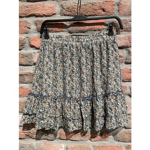 Rut&Circle Rut&Circle Skirt Josefine blue flower Rut&Circle Rut&Circle Skirt Josefine blue flower