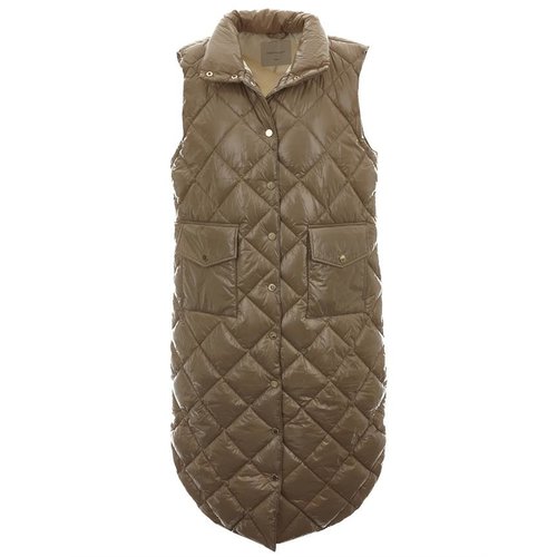 Freequent Freequent Bodywarmer FQOLGA Gloss 126321 silver mink Freequent Freequent Bodywarmer FQOLGA Gloss 126321 silver mink