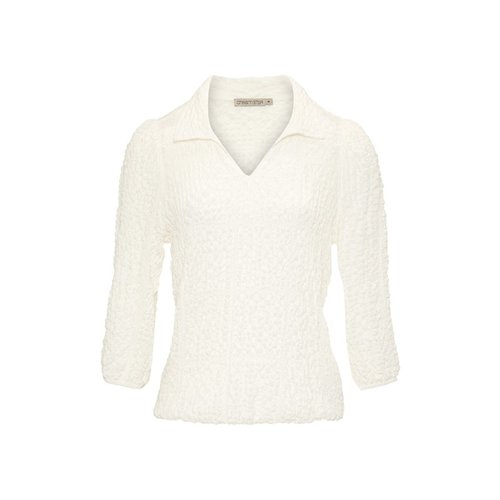 Dreamstar Dreamstar blouse Wesley ivoor mousseline Z22116 Dreamstar Dreamstar blouse Wesley ivoor mousseline Z22116