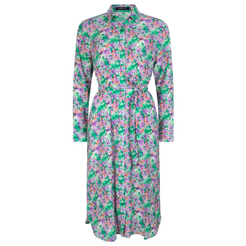 Ydence Ydence Dress Blossom SS2205 lilac flower