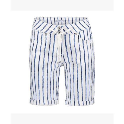 Red Button Red Button SRB3033 relax short tie dye stripe Red Button Red Button SRB3033 relax short tie dye stripe