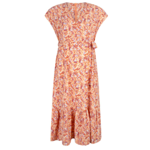 Ydence Ydence Dress Florence HSC2201 peach flower