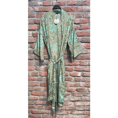 New York kimono bohemien turquoise maxi New York kimono bohemien turquoise maxi