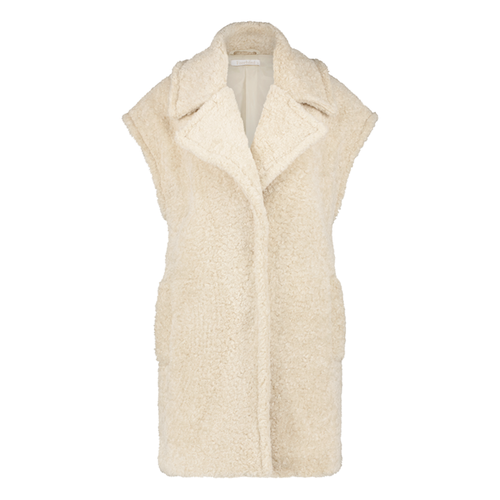 Freebird Freebird coat sleeveless Cherlize shearling-pes-22-3 blush