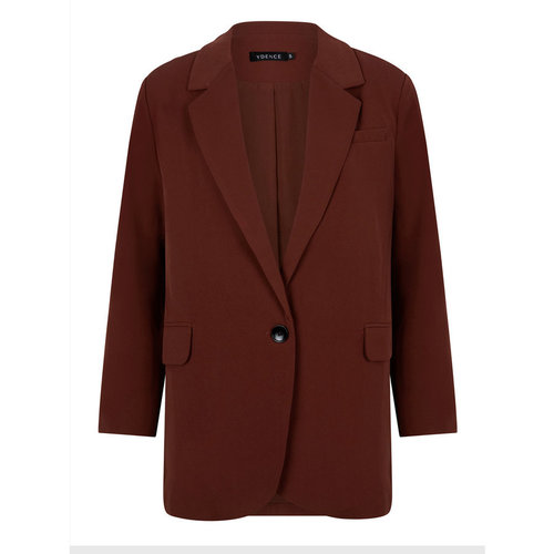 Ydence Ydence blazer Maisie dark brown FS2230 Ydence Ydence blazer Maisie dark brown FS2230