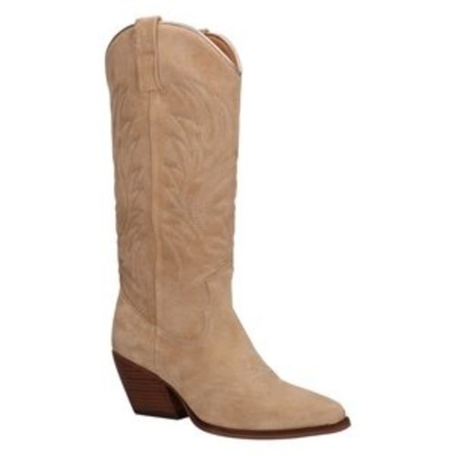 Shoecolate Shoecolate westernboots 8.12.08.813.02 suede cappuccino Shoecolate Shoecolate westernboots 8.12.08.813.02 suede cappuccino
