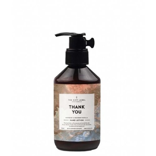 The Gift Label The Gift Label Hand Lotion 250ml - Thank You The Gift Label The Gift Label Hand Lotion 250ml - Thank You