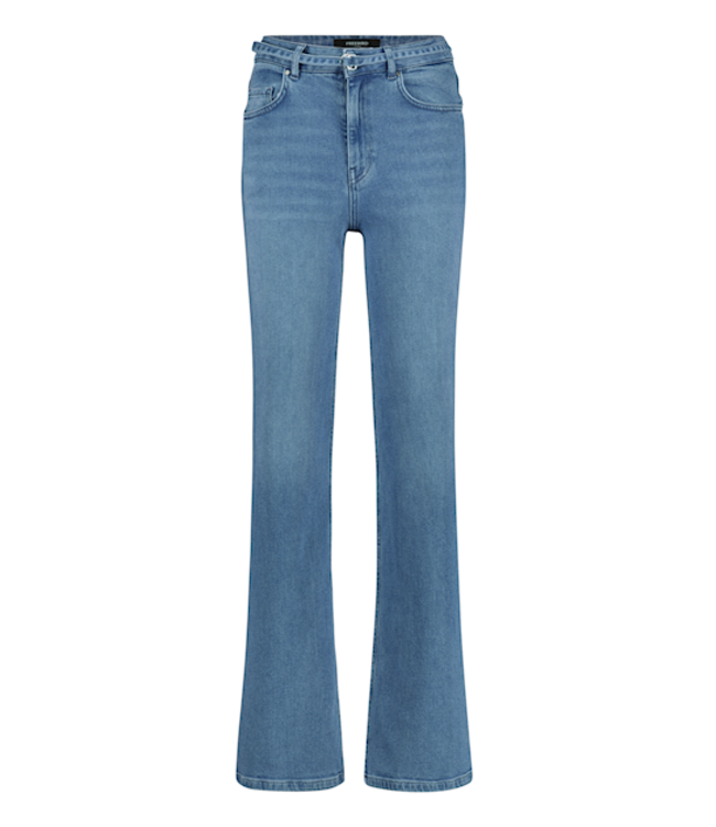 Freebird Freebird jeans Newport belt mid blue