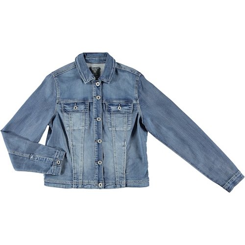 Geisha Geisha jeans jacket 35008-10 mid blue denim Geisha Geisha jeans jacket 35008-10 mid blue denim