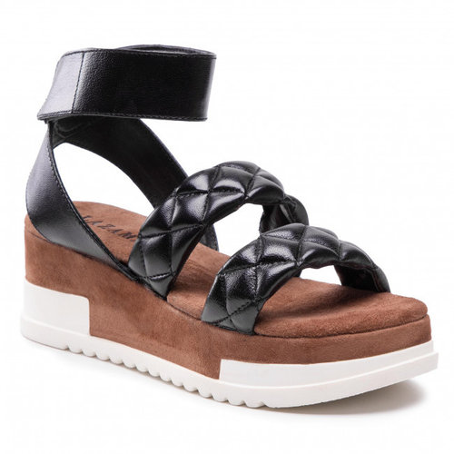 Lazamani sandalen quilted 75.813 black Lazamani sandalen quilted 75.813 black