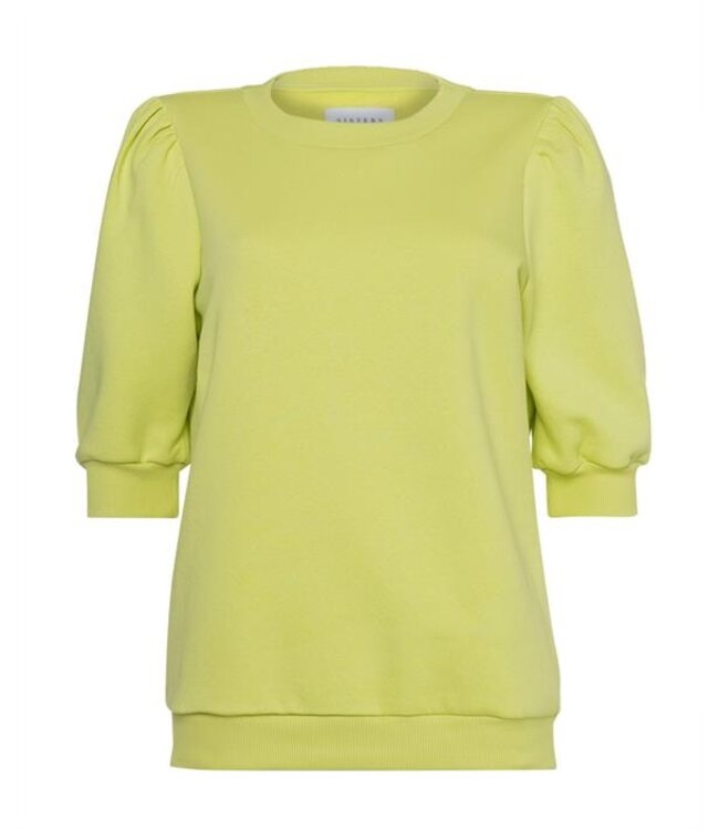 Sisters Point Sisters Point sweater N.Peva-puff-ss 15033 lime