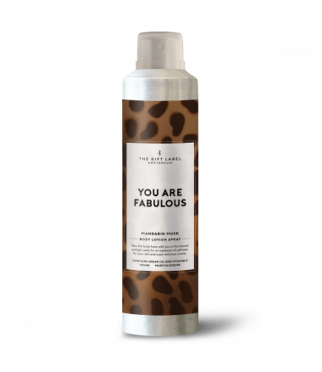 The Gift Label The Gift Label bodylotion spray - You are fabulous