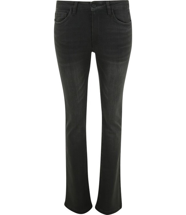 florez Jeans bootcut black coated FW2331-1