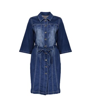 Geisha Jeans dress 47003-10 stonewash denim