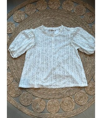 Vintage Gail Aaiko blouse off white M
