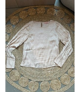 Vintage Angelien Freebird top beige S