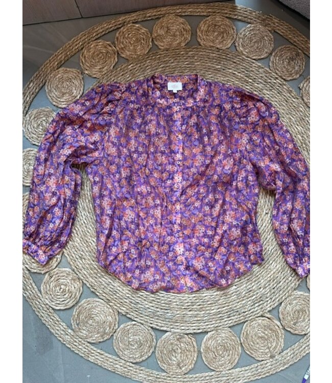 Vintage Angelien Aaiko blouse purple S