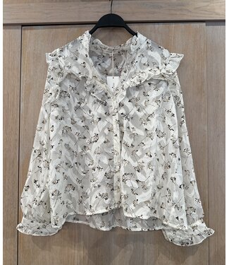 Musthave blouse Horseflower brown