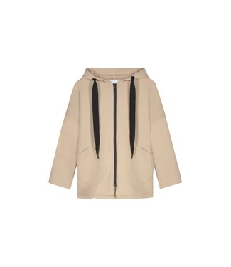 Rino & Pelle Hooded coat Bray sand