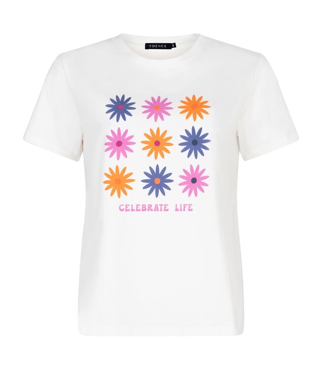 Ydence T-shirt Celebrate life LS2402 (2 kl)