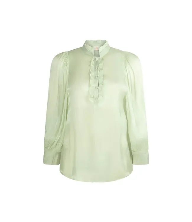 Aaiko Blouse Tamari shine pes 520 minty