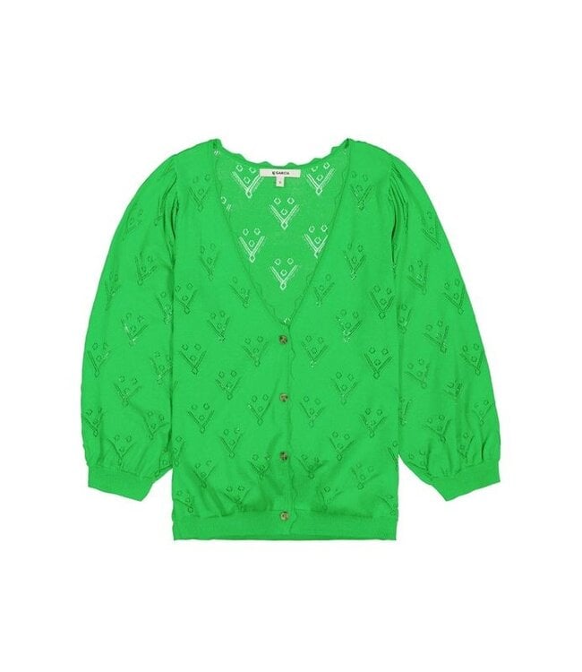 Garcia Cardigan P40243 festive green