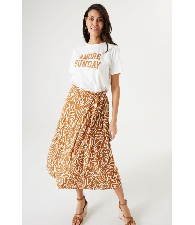 Garcia Skirt P40321 roasted pecan