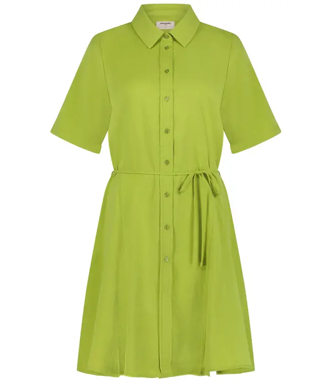 Freebird Dress Darcy Ss bright green