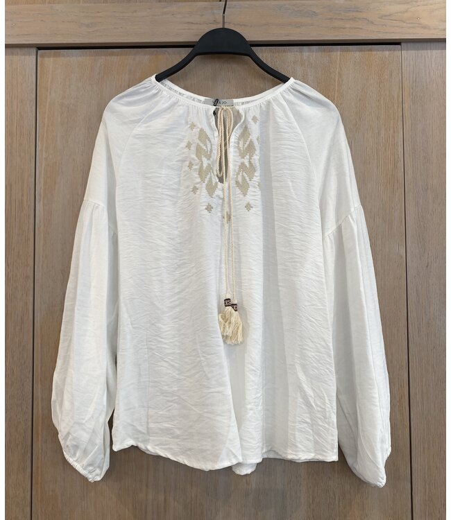 Musthave Blouse Veroon off white one size