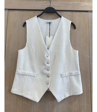 Musthave Gilet Xia white lurex