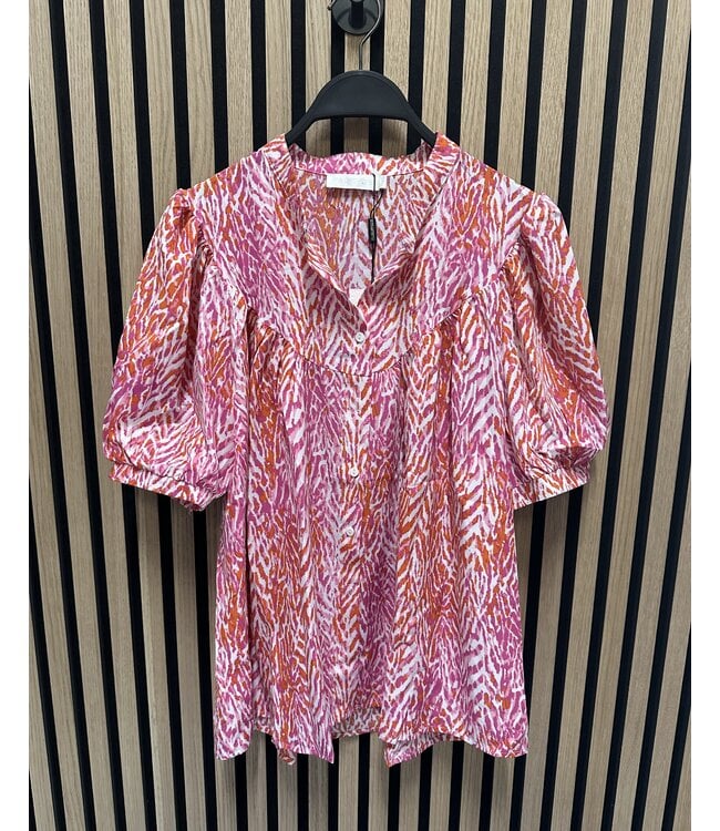 Musthave Blouse Hailey orange/pink