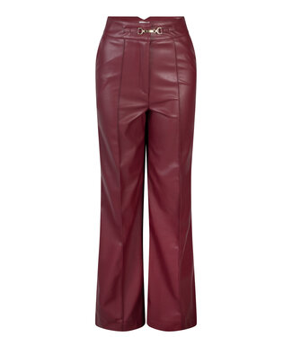 Aaiko Trousers Sonja pu 766 maroon