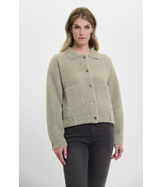 Rino & Pelle Boxy jacket Bubbly dusty khaki