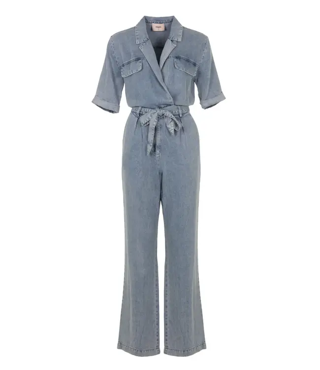 Freebird Jumpsuit Yael Ss mid blue