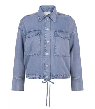 Aaiko Jacket Karie tencel ten 549 denim blue