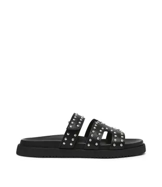 Steve Madden Sandal Missile-S black with studs