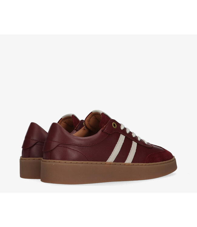 Tango Sneaker Nynke 1-n bordeaux leather/suede