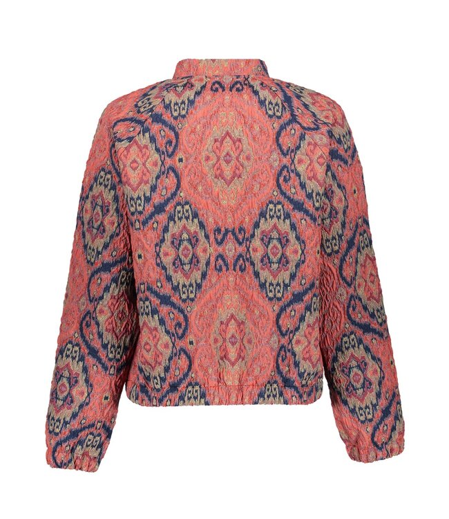 Geisha Jacket print 55700-20 pink/blue