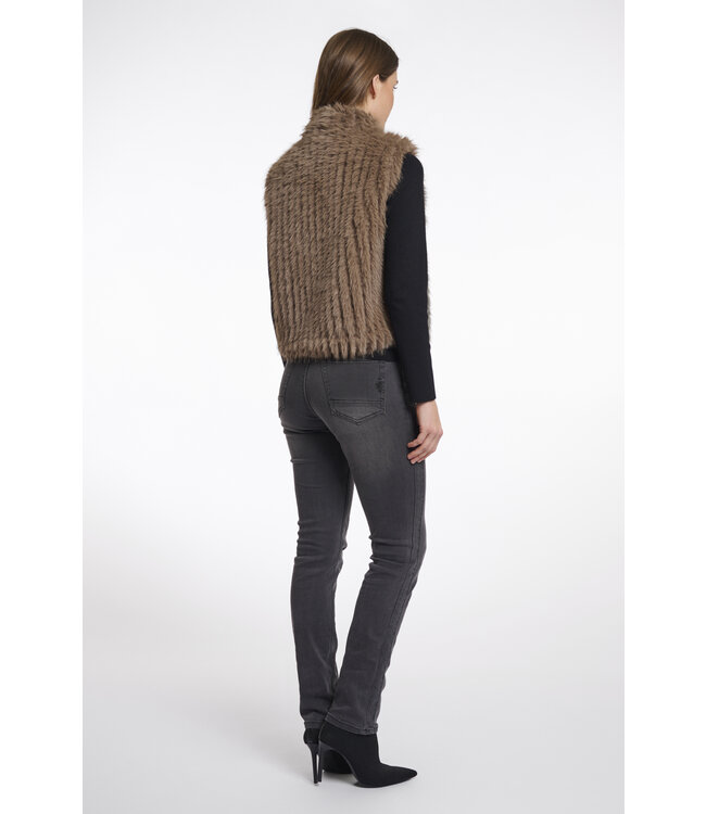 Rino & Pelle Gilet Dava toffee